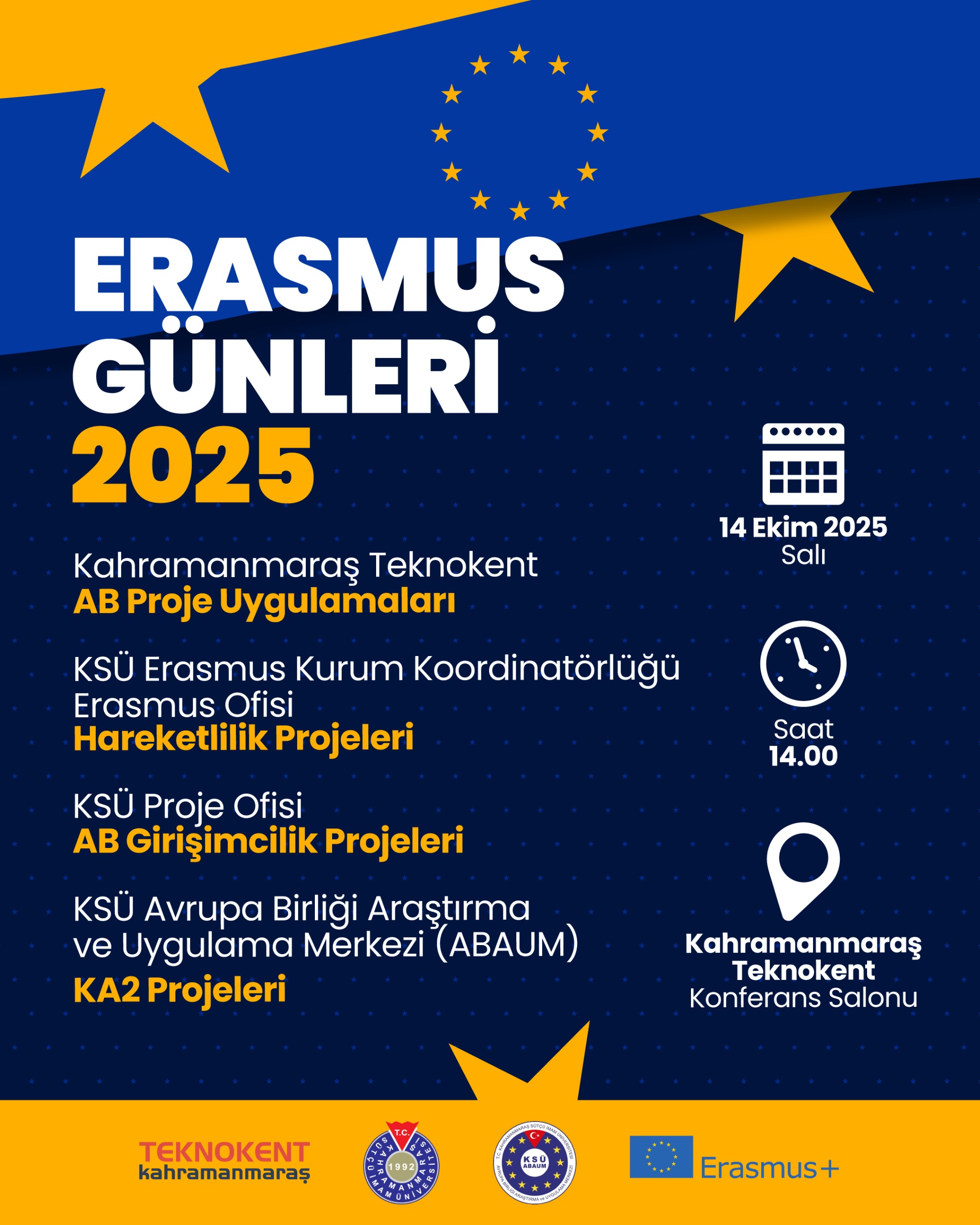 Erasmus Days KSU Erasmus+ Projeleri Bilgilendirme Sunumu